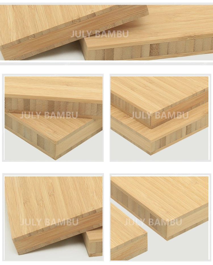 3 Layer Bamboo Cross Laminated Wood Sheets for Bamboo Worktop