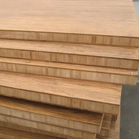 ビーチで編まれた竹合板パネル